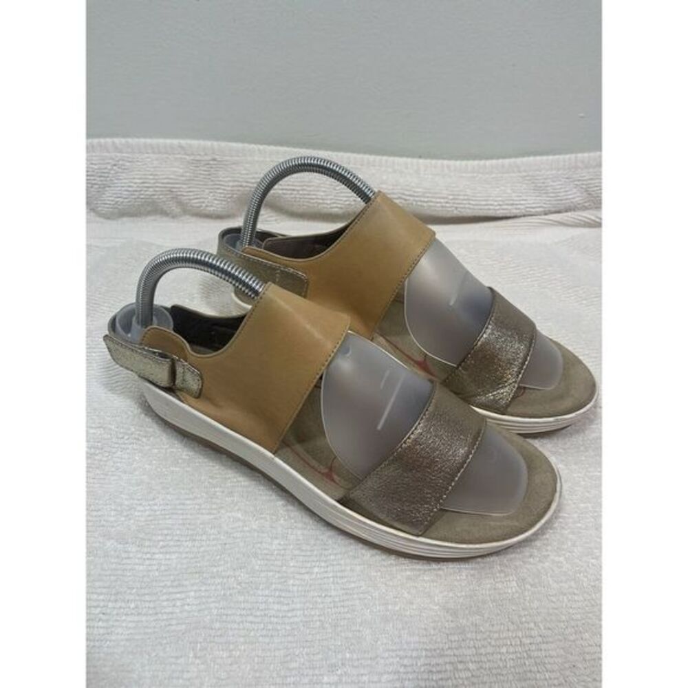 Bionica Yolanda Women’s Size 8.5 Leather Wedge Platform Slingback Comfort Sandal - Picture 2 of 16
